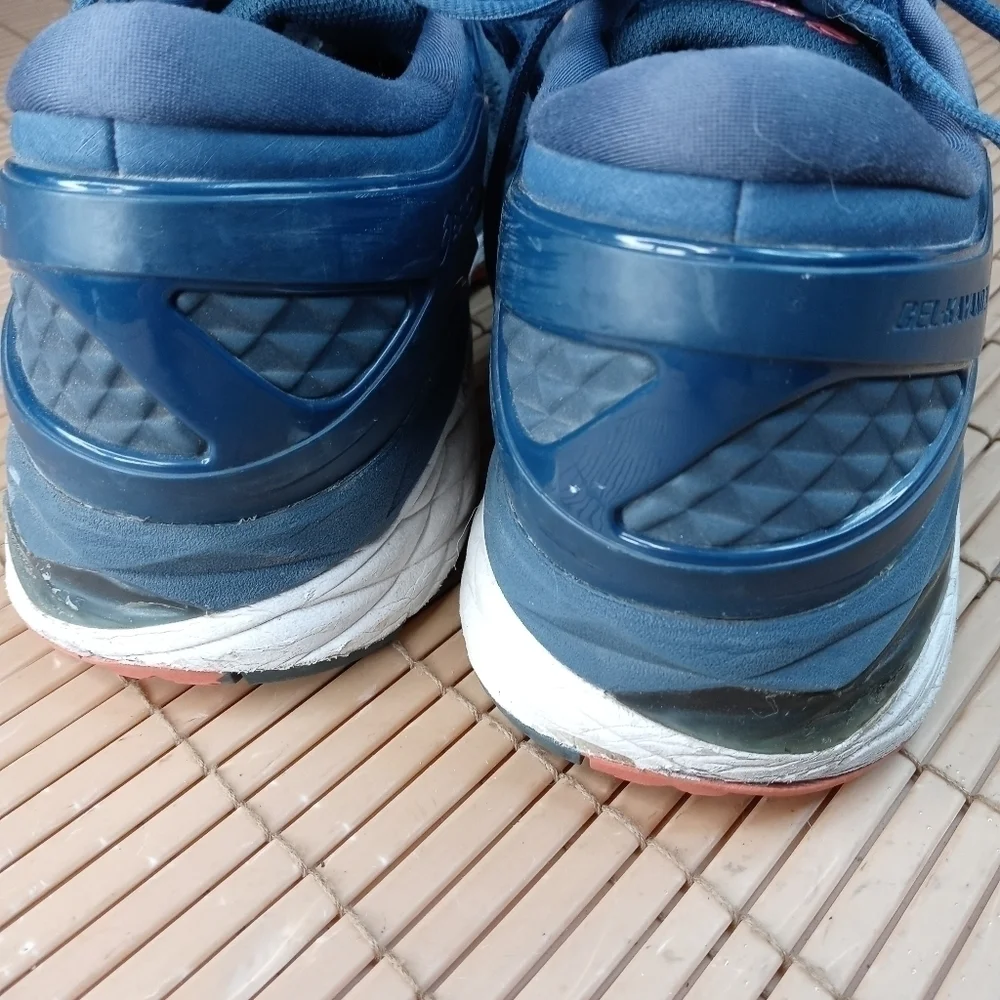 Asics gel kayano 24 men's Flytefoam Duomax blue sneakers size 13 .  27pm